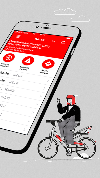 Call A Bike By Deutsche Bahn Connect Gmbh Ios United States Searchman App Data Information