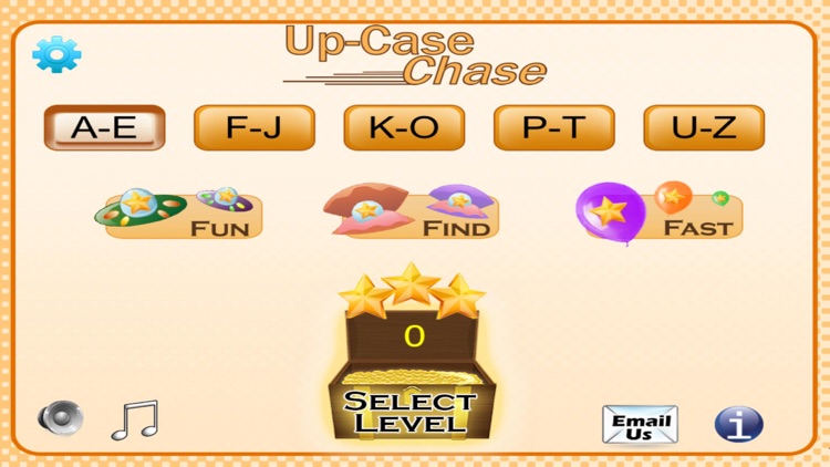 Up-Case Chase - Letter Trainer