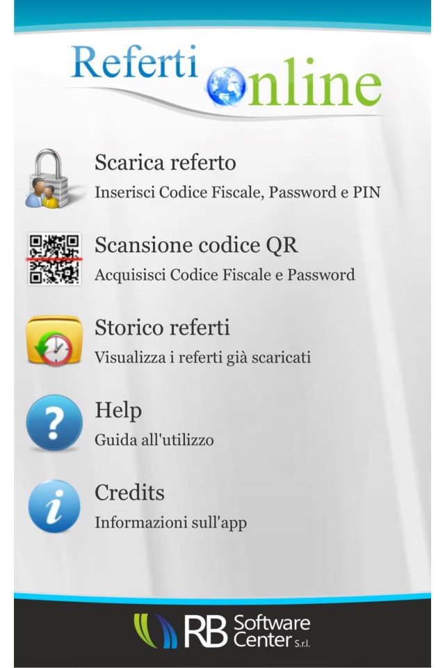 Referti Online screenshot 2