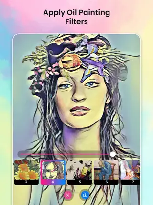 Captura de Pantalla 3 Watercolor Effect Oil Painting iphone
