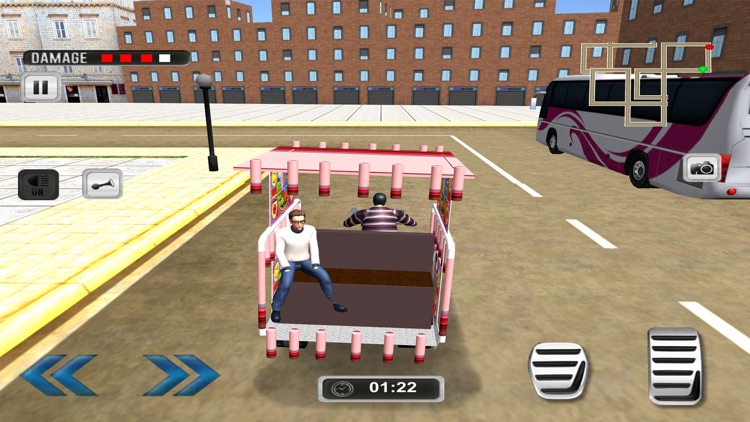 Drive Rickshaw On City Roads screenshot-5