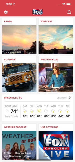 FOX Carolina Weather(圖1)-速報App