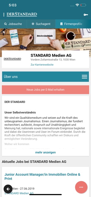 Jobs DER STANDARD(圖4)-速報App