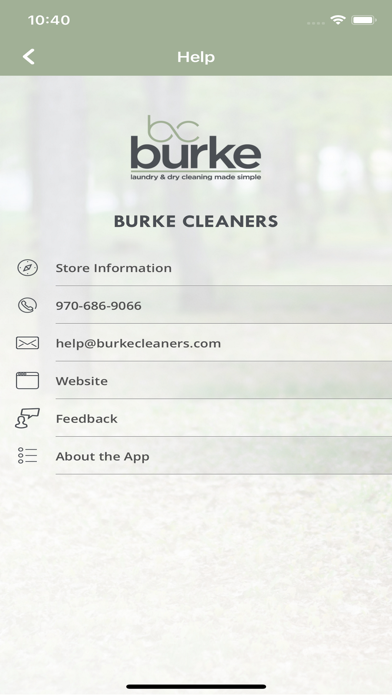 Burke Cleaners screenshot 4