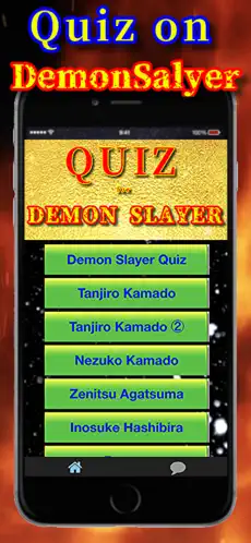 Skærmbillede 1 Quiz for Demon Slayer iphone