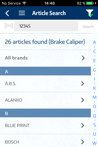 TecDoc Catalogue Mobile screenshot 2