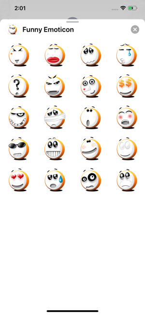 Funny Emoticon 02(圖2)-速報App