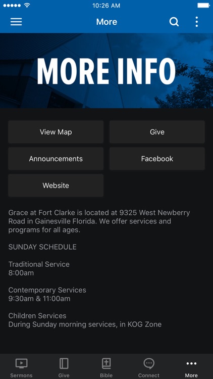 Grace at Fort Clarke App