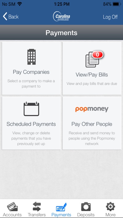 Carolina Alliance Bank Phone screenshot-4