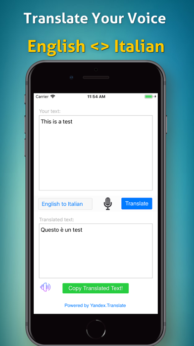 Italian Translator! screenshot 3