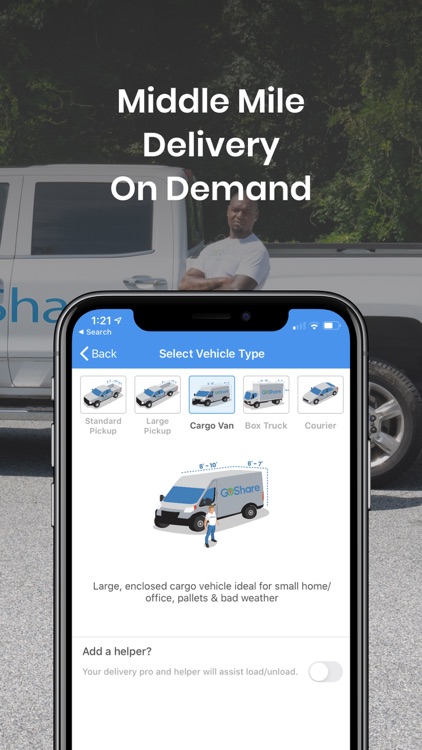 GoShare: Deliver, Move & Haul