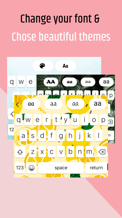 TypeAwesome - Fonts Keyboard screenshot 3