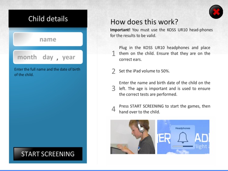 Hearing Loss Screener