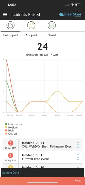 ClearSkies™ Mobile App(圖5)-速報App