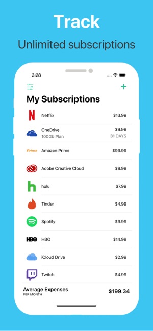 Subscription Manager - Bills(圖1)-速報App