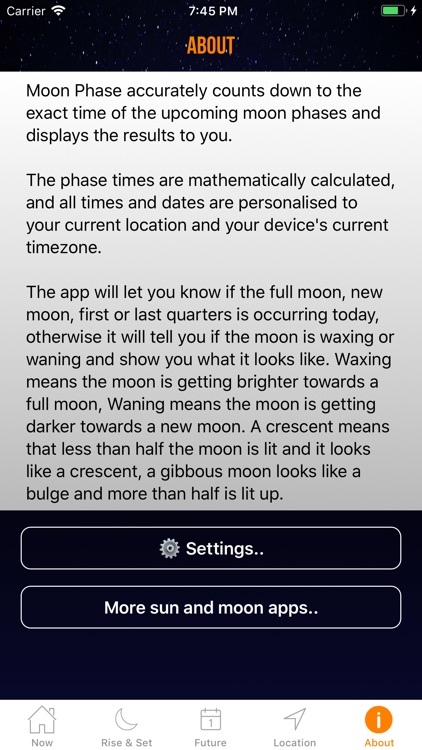 Moon Phase Plus Professional screenshot-5