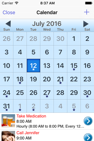 Reminder with Voice Reminders - náhled