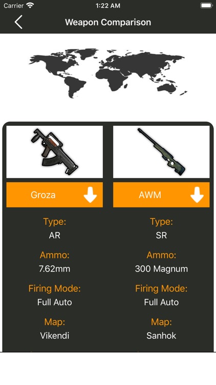 Maps & Weapon Guide for PUBG screenshot-8