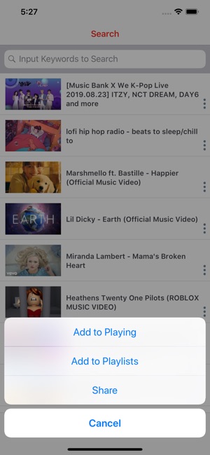Gomusic Video Player On The App Store - happier id for roblox