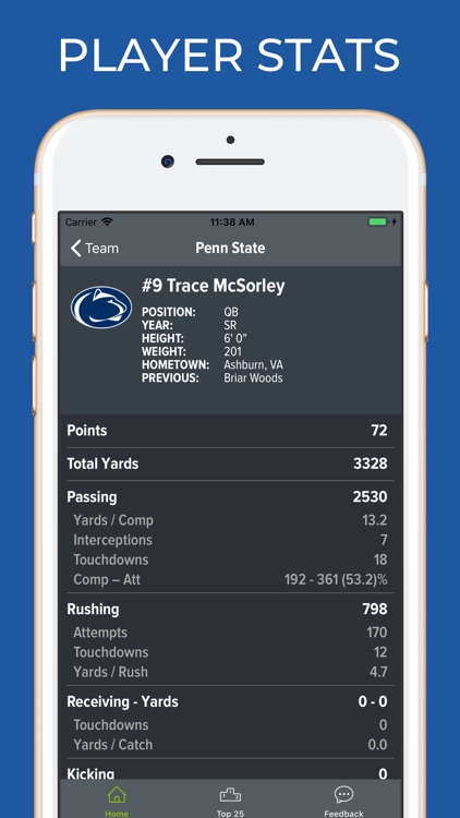 Penn State Football Schedules screenshot-3