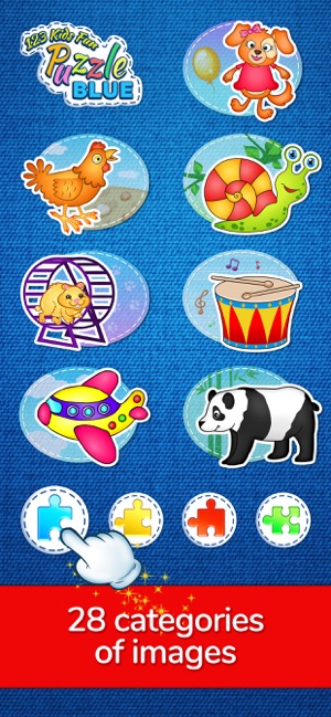 123 Kids Fun Puzzle Blue Games(圖8)-速報App