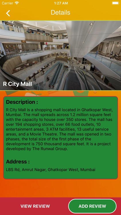 Mumbai Shopping Malls Manage screenshot-4