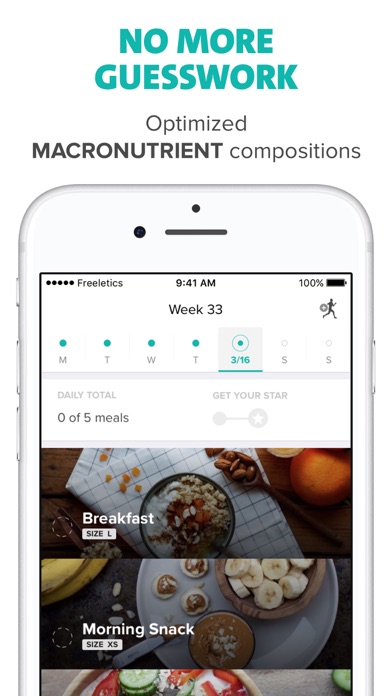 Freeletics Nutrition screenshot1