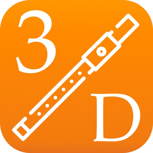 3D Flute Fingering Chart iOS App