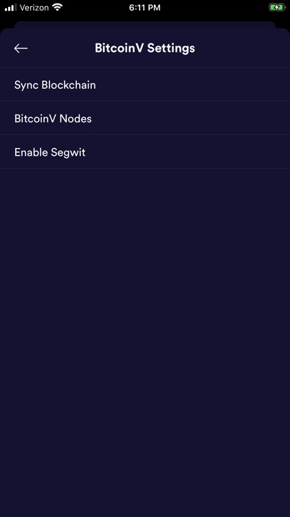 BitcoinV Wallet (BTCV) screenshot-7