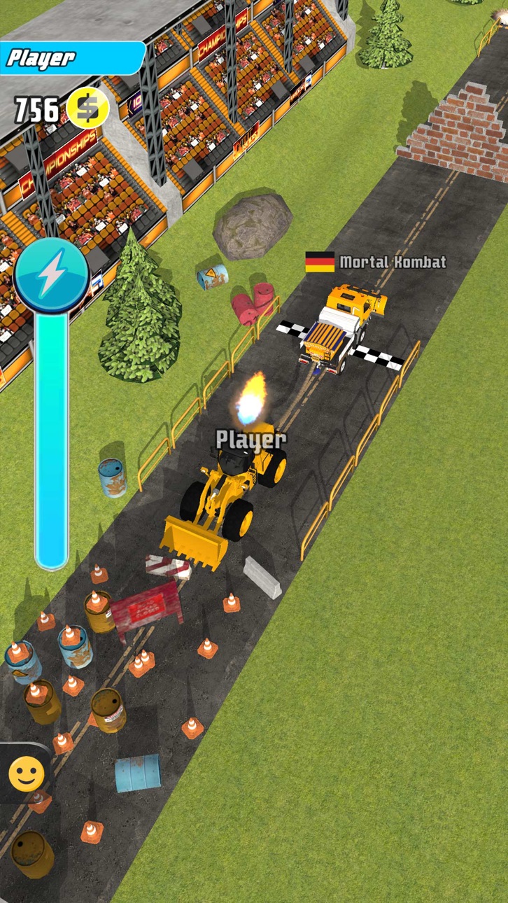 Trucks Tug Of War Hack screenshot 4 - iOS game interface
