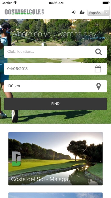 CostadelGolf Spain screenshot 2