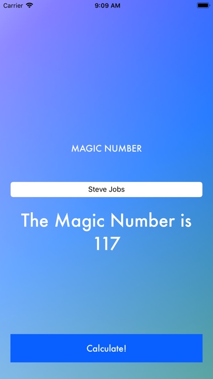 Magic Number Calculator