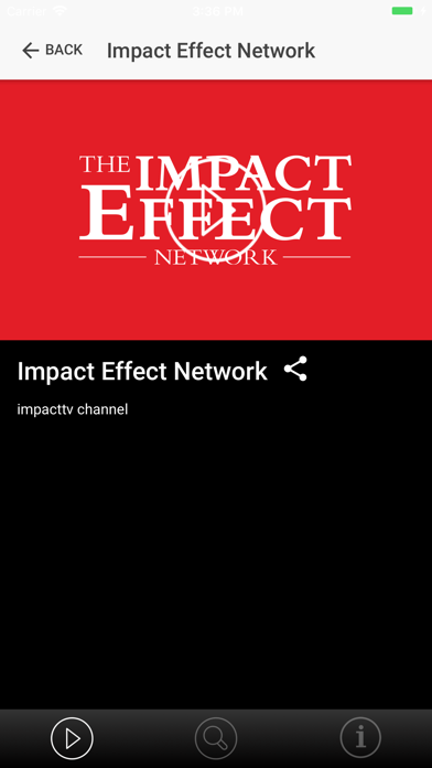 Impact Effect Network screenshot 2