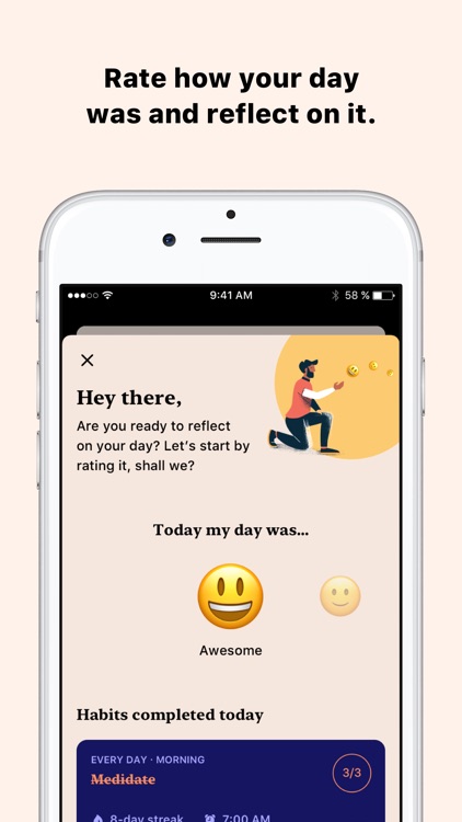 Tangerine: Self-care & Goals screenshot-3