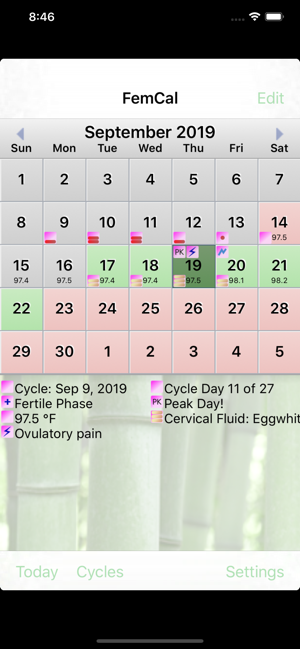 FemCal: The Fertility Calendar