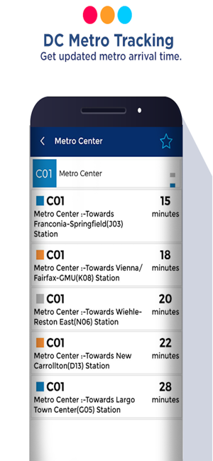 DC Metro & Bus Tracker(圖2)-速報App