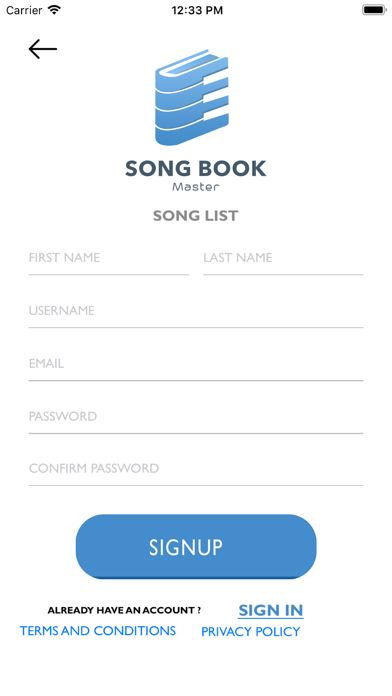 How to cancel & delete SongBook Master from iphone & ipad 2