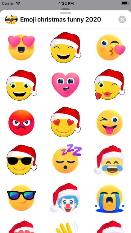 Christmas Funny Emoji 2020