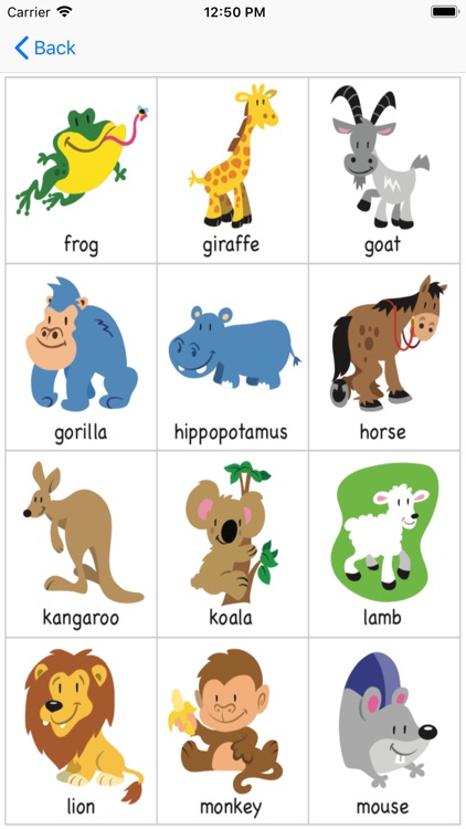 Learn Animals Names in English screenshot-3