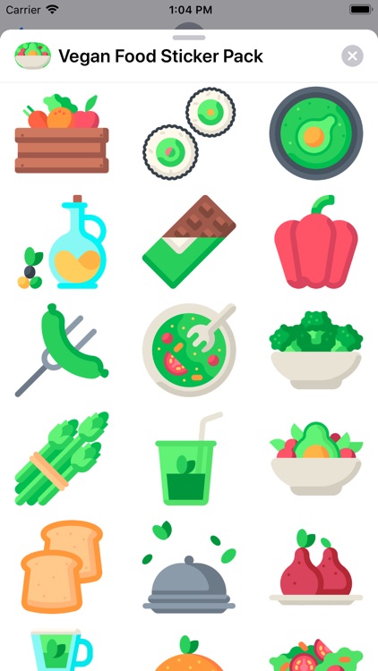 Vegan Food Sticker Pack