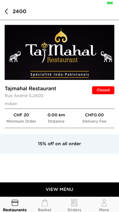 Taj Mahal Le Locle screenshot 3