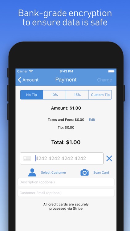 ChargeStripe - Stripe Payments screenshot-3
