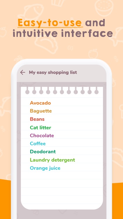 Easy Shopping List. screenshot-6