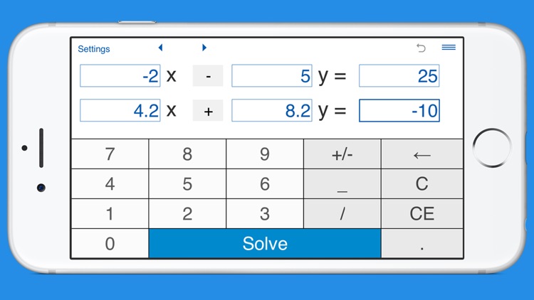Systems of equations solver screenshot-4