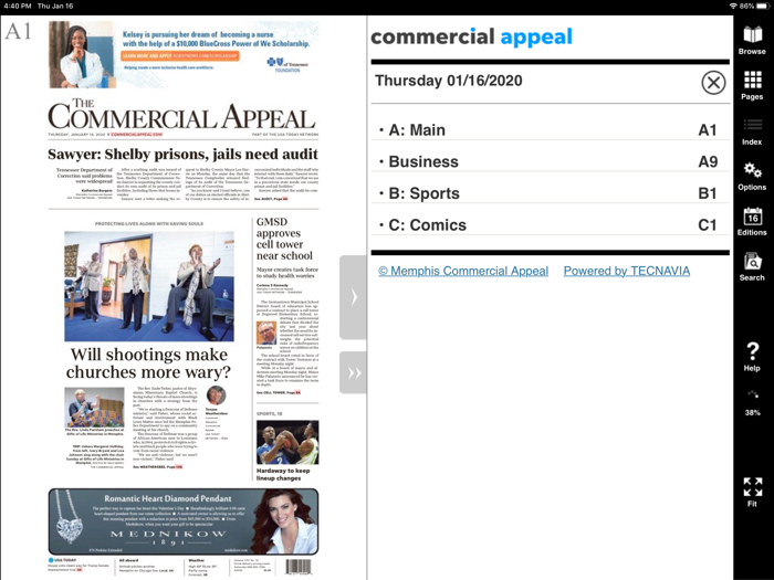 Commercial Appeal Print