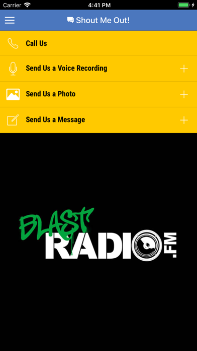 BLAST RADIO FM screenshot 4