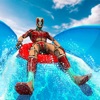 スーパーヒーロー 水 パーク 滑り台 '20