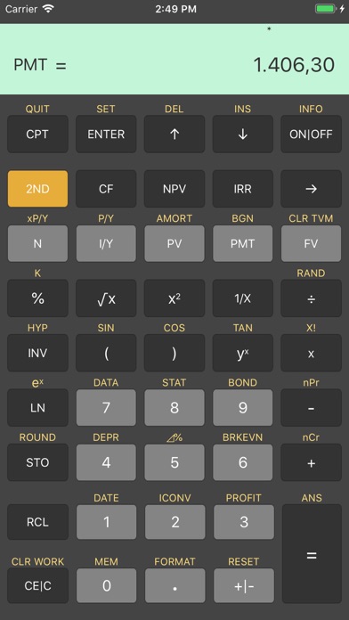 BA Plus Pro Calculator screenshot 4