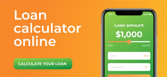 Loan calculator online