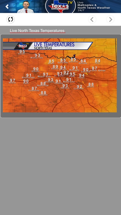 Texas Weather Tracker TV screenshot-3